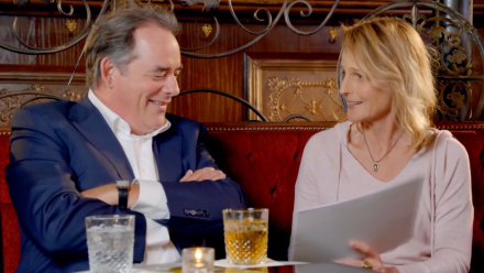 Helen Hunt and Tom Irwin on Beatrice and Benedick: asset-mezzanine-16x9