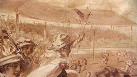 Appraisal: Howard Chandler Christy Painting, ca. 1915: asset-mezzanine-16x9