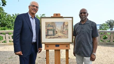 Appraisal: 1947 Loïs Mailou Jones "Quartier St. Hilaire": asset-mezzanine-16x9