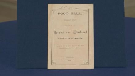 Appraisal: 1880 Hughes & Woodward Football Rule Book: asset-mezzanine-16x9