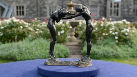 Appraisal: 1921 Harriet Frishmuth "Curiosity" Bronze: asset-mezzanine-16x9