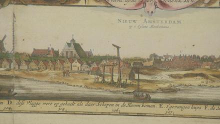 Appraisal: Peter Schenk Ed. Visscher "Novi Belgii" Map: asset-mezzanine-16x9