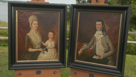Appraisal: Fake Charles Peale Polk Oil Portraits: asset-mezzanine-16x9