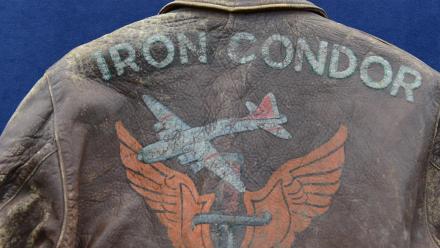 Appraisal: WWII 391st Bomb Group Painted Flight Jacket: asset-mezzanine-16x9