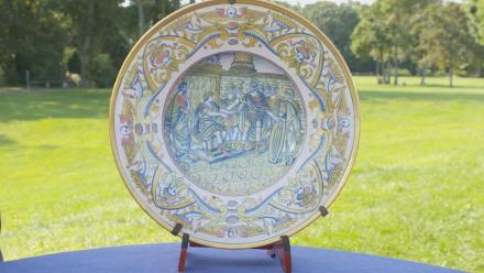 Appraisal: 19th C. Italian Renaissance Revival Charger: asset-mezzanine-16x9