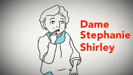 Dame Stephanie Shirley on Survival Code: asset-mezzanine-16x9