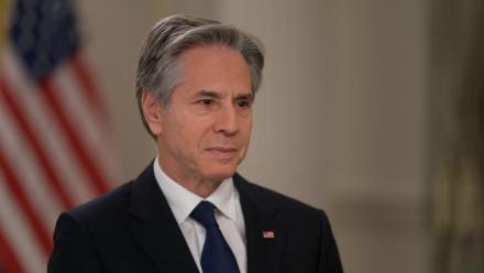 Blinken and Amanpour Discuss Gaza Ceasefire and Hostage Release Deal: asset-mezzanine-16x9