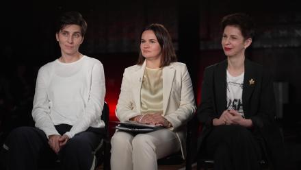 Sviatlana Tsikhanouskaya, Katya Snytsina and Natalia Kaliada: asset-mezzanine-16x9