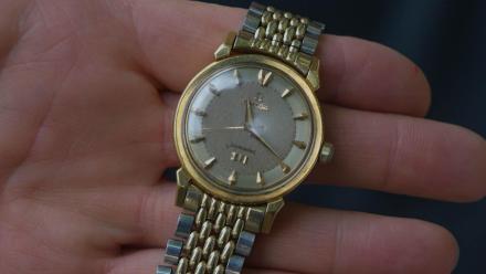 Appraisal: 1956 Omega Seamaster XVI Watch for Olympics: asset-mezzanine-16x9