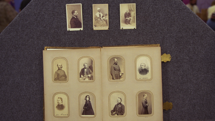 Appraisal: Carte de Visite Album, ca. 1865: asset-mezzanine-16x9