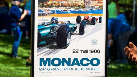 Appraisal: 1966 Michael Turner Monaco Grand Prix Poster: asset-mezzanine-16x9