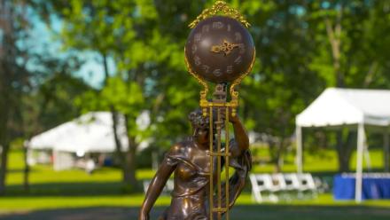 Appraisal: Ansonia Clock Co. "Fortuna" Clock, ca. 1900: asset-mezzanine-16x9