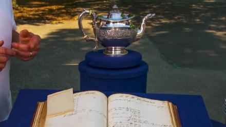 Appraisal: 19th C. Warner Teapot & Ledger: asset-mezzanine-16x9