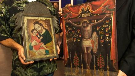 Appraisal: 19th C. Mexican & South American Paintings: asset-mezzanine-16x9