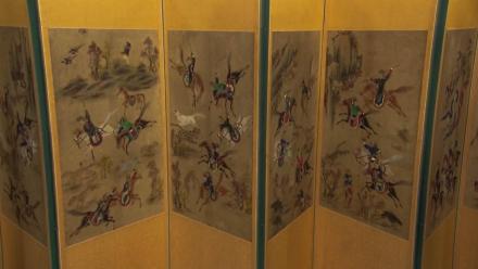 Appraisal: Korean Joseon Dynasty Hunting Screen, ca. 1800: asset-mezzanine-16x9