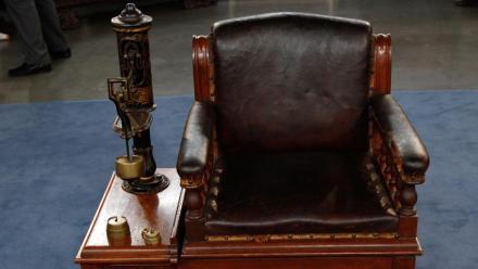 Appraisal: Edwardian Jockey Chair, ca. 1895: asset-mezzanine-16x9