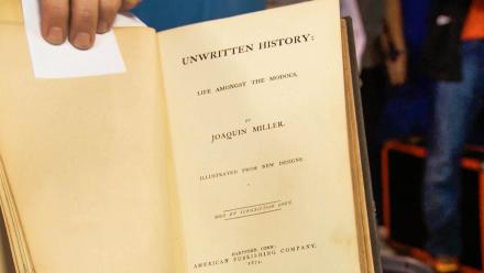 Appraisal: 1886 Leland Stanford-signed Joaquin Miller Book: asset-mezzanine-16x9