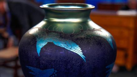 Appraisal: Steuben Aurene Vase, ca. 1930: asset-mezzanine-16x9