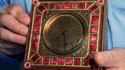 Appraisal: Louis C. Tiffany Furnaces Clock, ca. 1920: asset-mezzanine-16x9