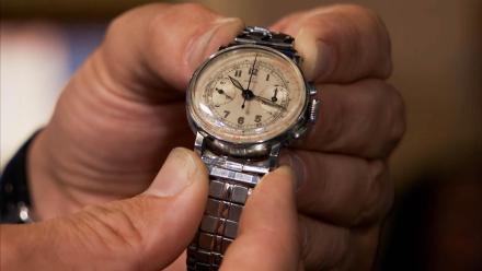 Appraisal: Omega Chronograph, ca. 1937: asset-mezzanine-16x9