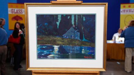 Appraisal: George Luks Watercolor, ca. 1925: asset-mezzanine-16x9