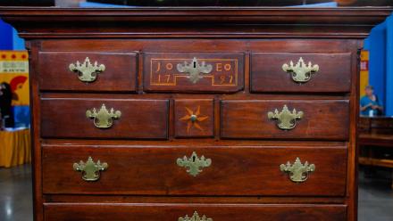 Appraisal: 1797 Chester County Marriage Chest: asset-mezzanine-16x9