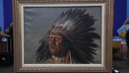 Appraisal: Charles Craig Oil Portrait, ca. 1910: asset-mezzanine-16x9