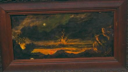 Appraisal: 1909 Lella Grace Woodward Oil Painting: asset-mezzanine-16x9