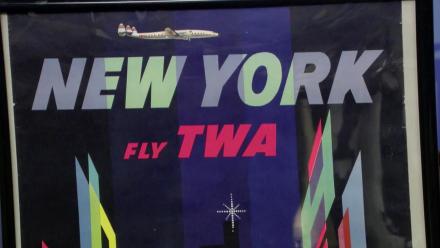 Appraisal: 1956 David Klein TWA Poster: asset-mezzanine-16x9