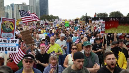 ‘We intend to defend our democracy,’ says protest organizer: asset-mezzanine-16x9