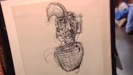Appraisal: 1982 George Condo Drawing: asset-mezzanine-16x9