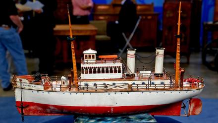 Appraisal: Marklin "Puritan" Toy Boat, ca. 1910: asset-mezzanine-16x9