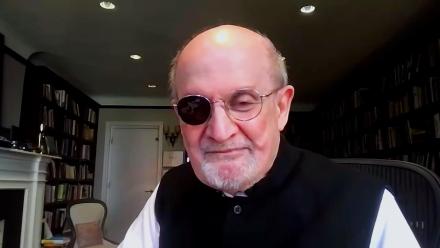 Salman Rushdie Discusses His First Work of Fiction Since Near-Fatal Attack: asset-mezzanine-16x9
