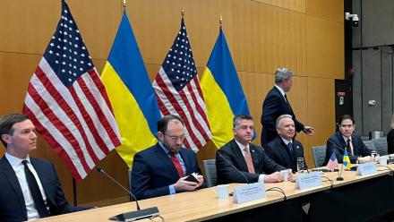 Ukraine and allies respond to peace plan at Geneva talks: asset-mezzanine-16x9