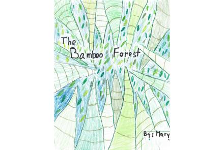 child's illustration of a bamboo forest