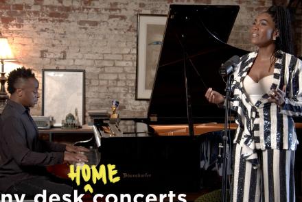 J'Nai Bridges performs a Tiny Desk (home) concert.