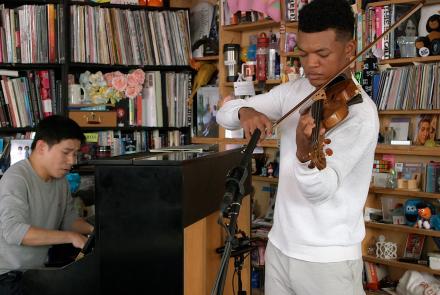 Randall Goosby performs a Tiny Desk concert.