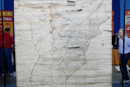 Appraisal: Osgood Carleton U.S. Wall Map, ca. 1806: asset-mezzanine-16x9
