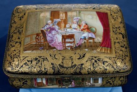 Appraisal: Sevres-style Painted Porcelain Box, ca. 1905: asset-mezzanine-16x9