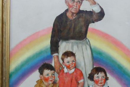 Appraisal: Ellen Pyle "Rainbow" Illustration, ca. 1936: asset-mezzanine-16x9
