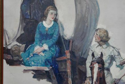 Appraisal: 1936 Frank E. Schoonover Oil Painting: asset-mezzanine-16x9