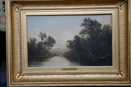 Appraisal: David Johnson Oil Landscape, ca. 1885: asset-mezzanine-16x9