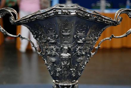 Appraisal: Tiffany Renaissance Revival Silver Vase, ca. 1905: asset-mezzanine-16x9