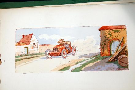 Appraisal: Ernest Montaut Auto Racing Print Book, ca. 1910: asset-mezzanine-16x9