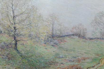 Appraisal: 1906 William Leroy Metcalf Oil Landscape: asset-mezzanine-16x9