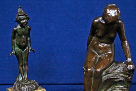 Appraisal: Edward Berge Bronze Sculptures, ca. 1920: asset-mezzanine-16x9