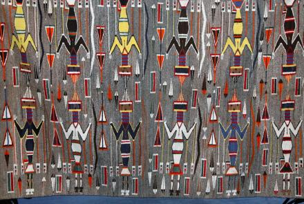 Appraisal: Navajo Yei Weaving, ca. 1935: asset-mezzanine-16x9