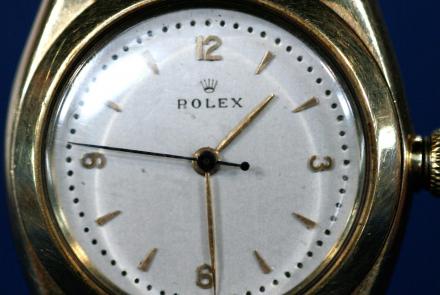 Appraisal: Rolex "Bubbleback" Watch, ca. 1940: asset-mezzanine-16x9