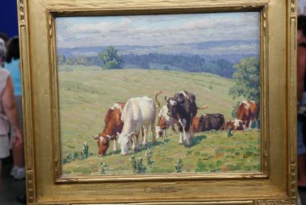 Appraisal: 1927 Edward Volkert "Avon Hills Pasture" Oil: asset-mezzanine-16x9