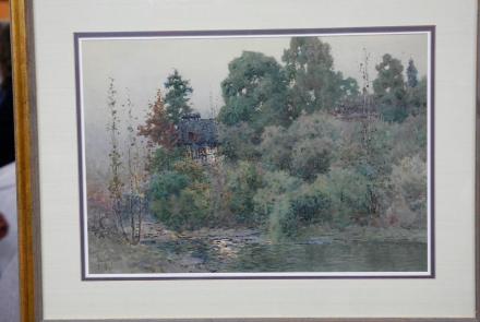 Appraisal: Paul Sawyer Watercolor, ca. 1900: asset-mezzanine-16x9